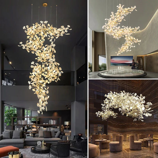 Ginkgo Chandelier