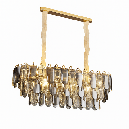 Lustra Nova Crystal Cascade Chandelier