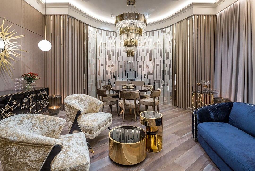 Crystaluxe™ Modern Round Crystal Ceiling Light