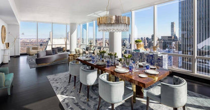 Crystaluxe™ Modern Round Crystal Ceiling Light