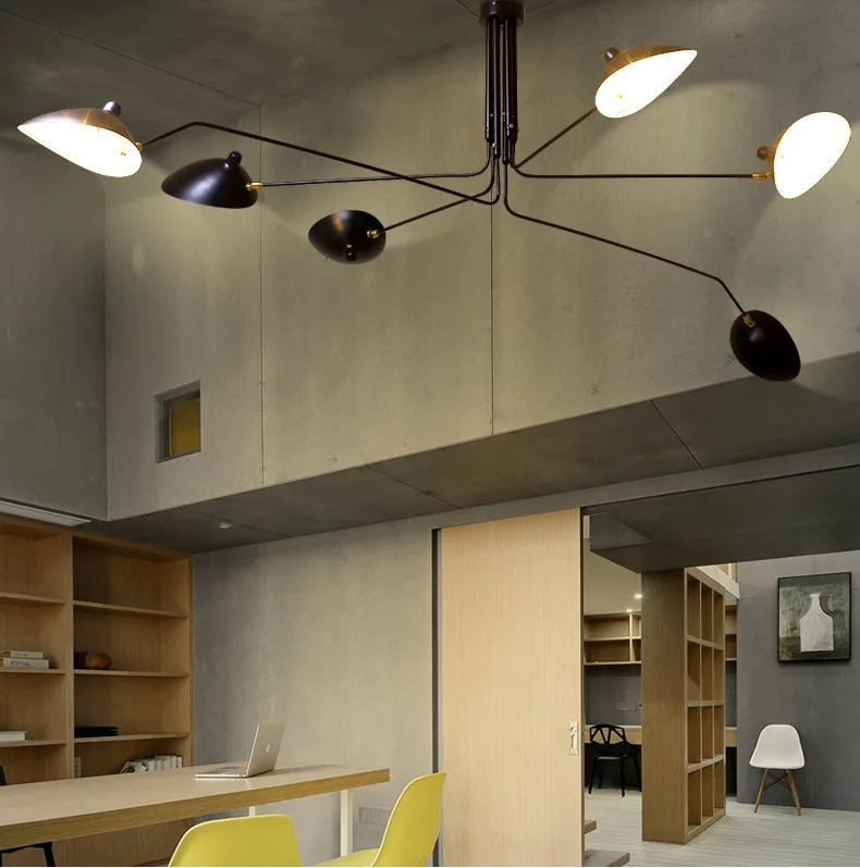 Vertex Orbit Spider Arm Ceiling light