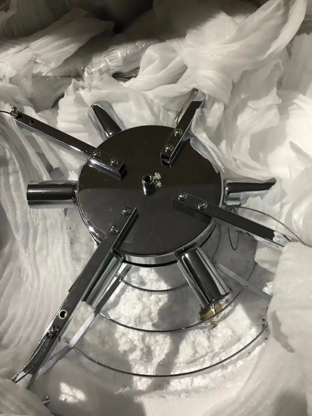 Crystaluxe™ Modern Round Crystal Ceiling Light