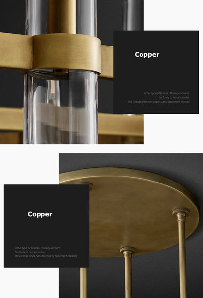 Aurelius  Glass Chandelier