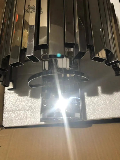 Crystaluxe™ Modern Round Crystal Ceiling Light