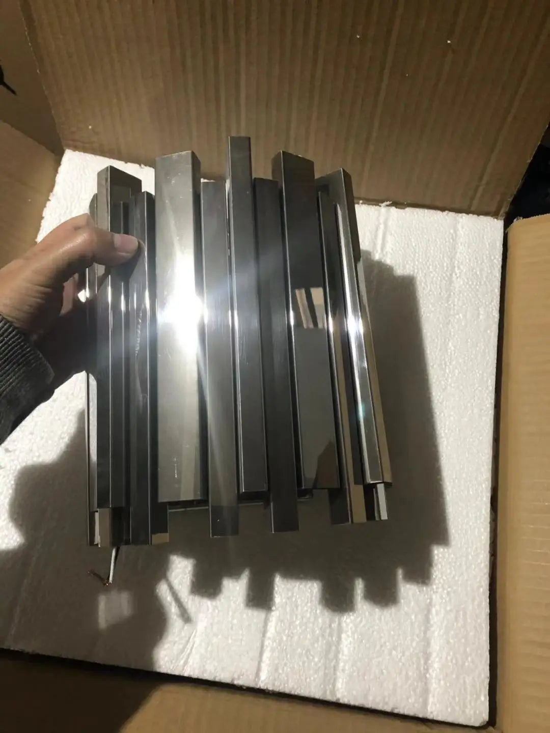 Crystaluxe™ Modern Round Crystal Ceiling Light