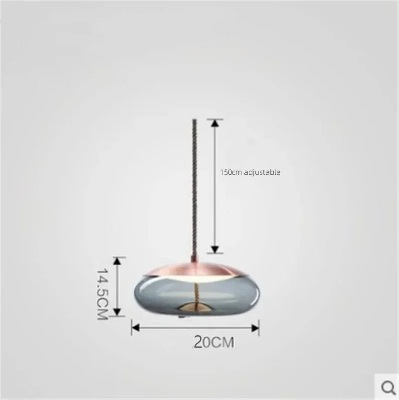 Auraloom Glass Pendant