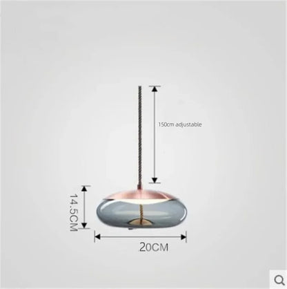 Auraloom Glass Pendant