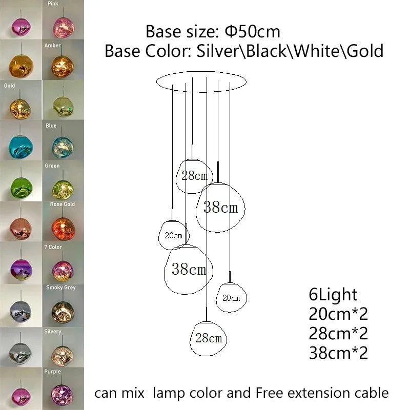 Melt Round Pendant System
