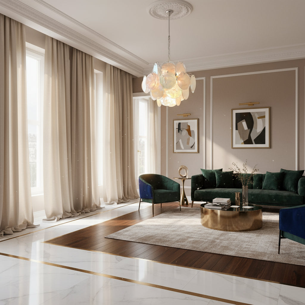 Valoria Glass Chandelier