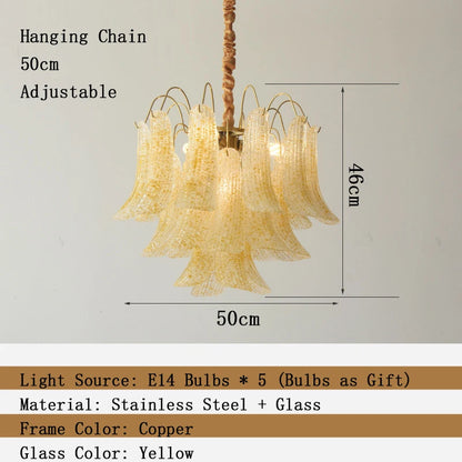 Venini Luxora Glass Chandeliers