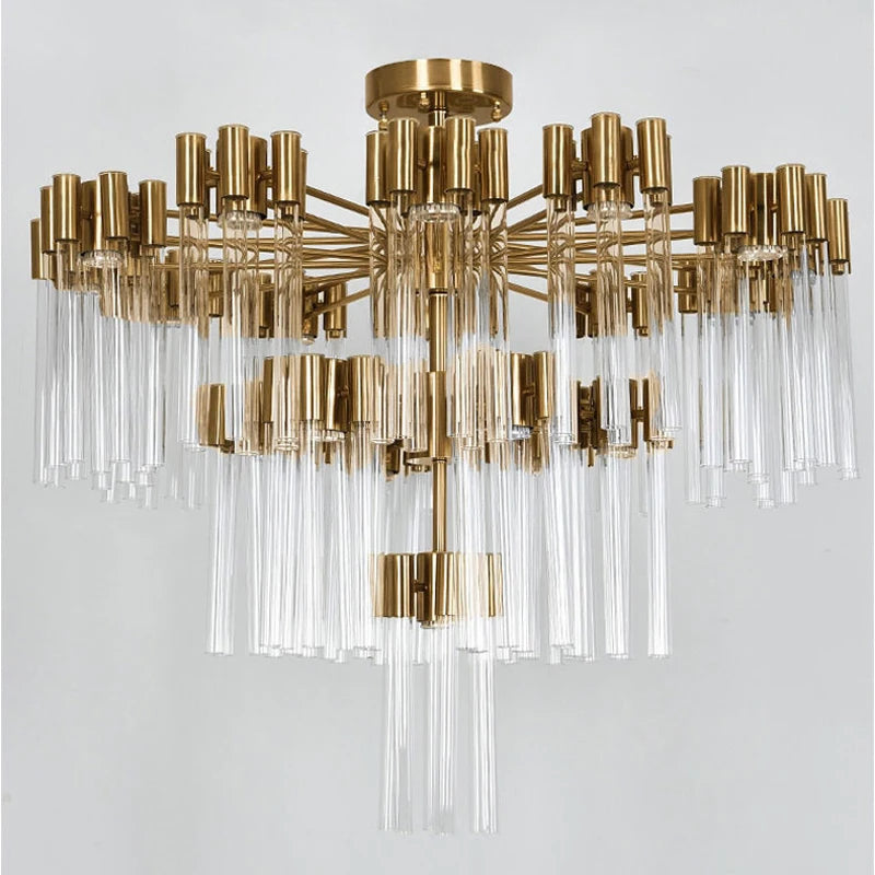 Aurora Blossom Glass Chandelier