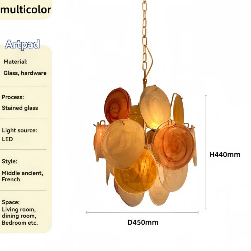 Valoria Glass Chandelier