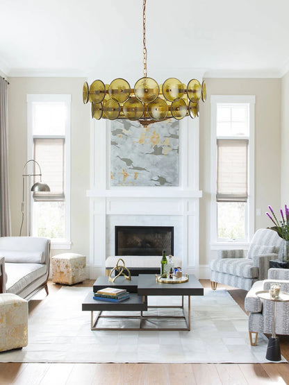 Lustrae Glass Chandelier