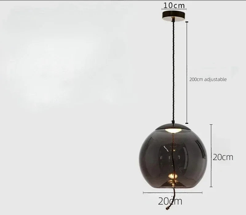 Auraloom Glass Pendant