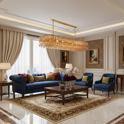 Aurelia Glass Chandelier