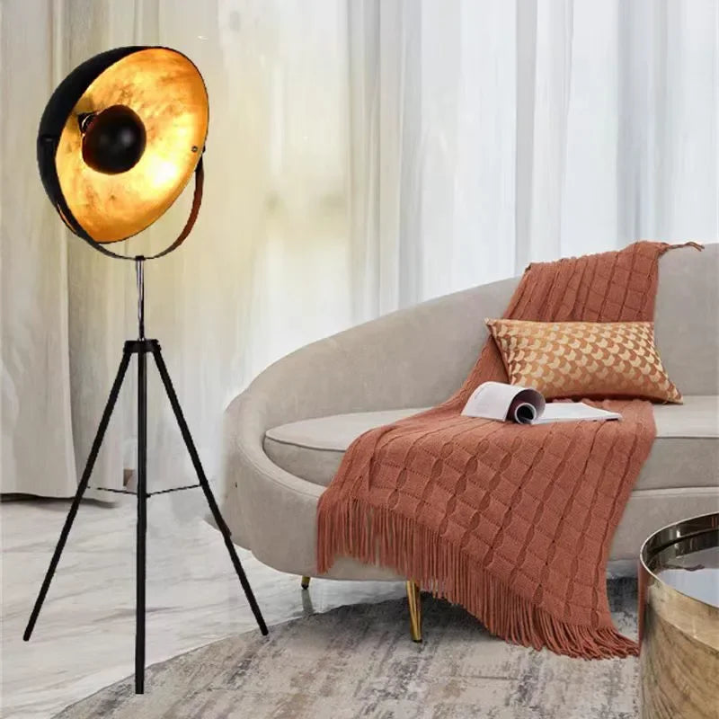 Retro Tripod Floor Lamp