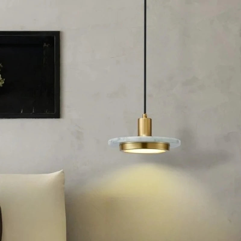 Postmodern Marble Pendant