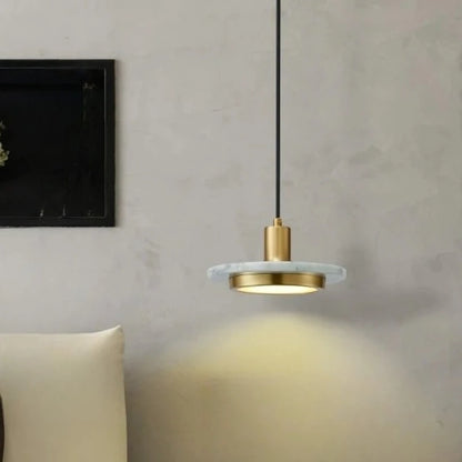 Postmodern Marble Pendant