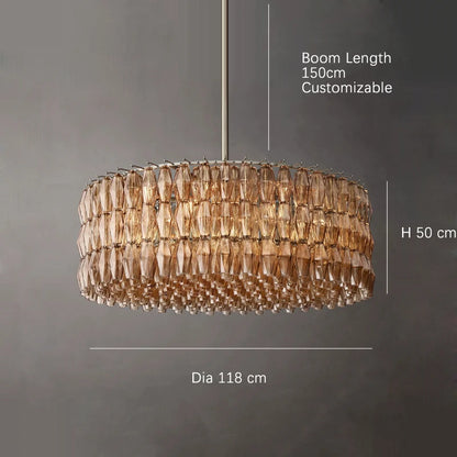 Aurelia Glass Chandelier