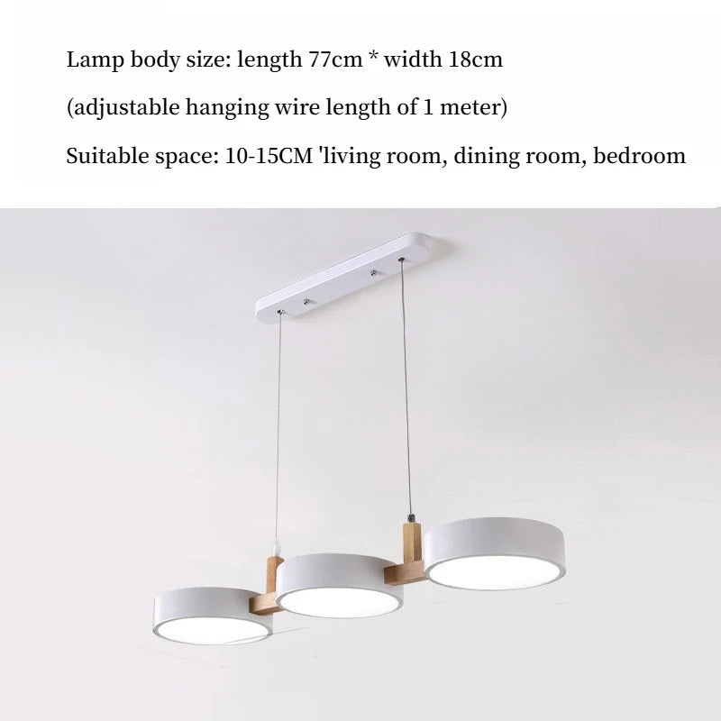 Nordic Trio LED Pendant Light