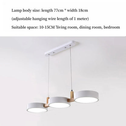 Nordic Trio LED Pendant Light