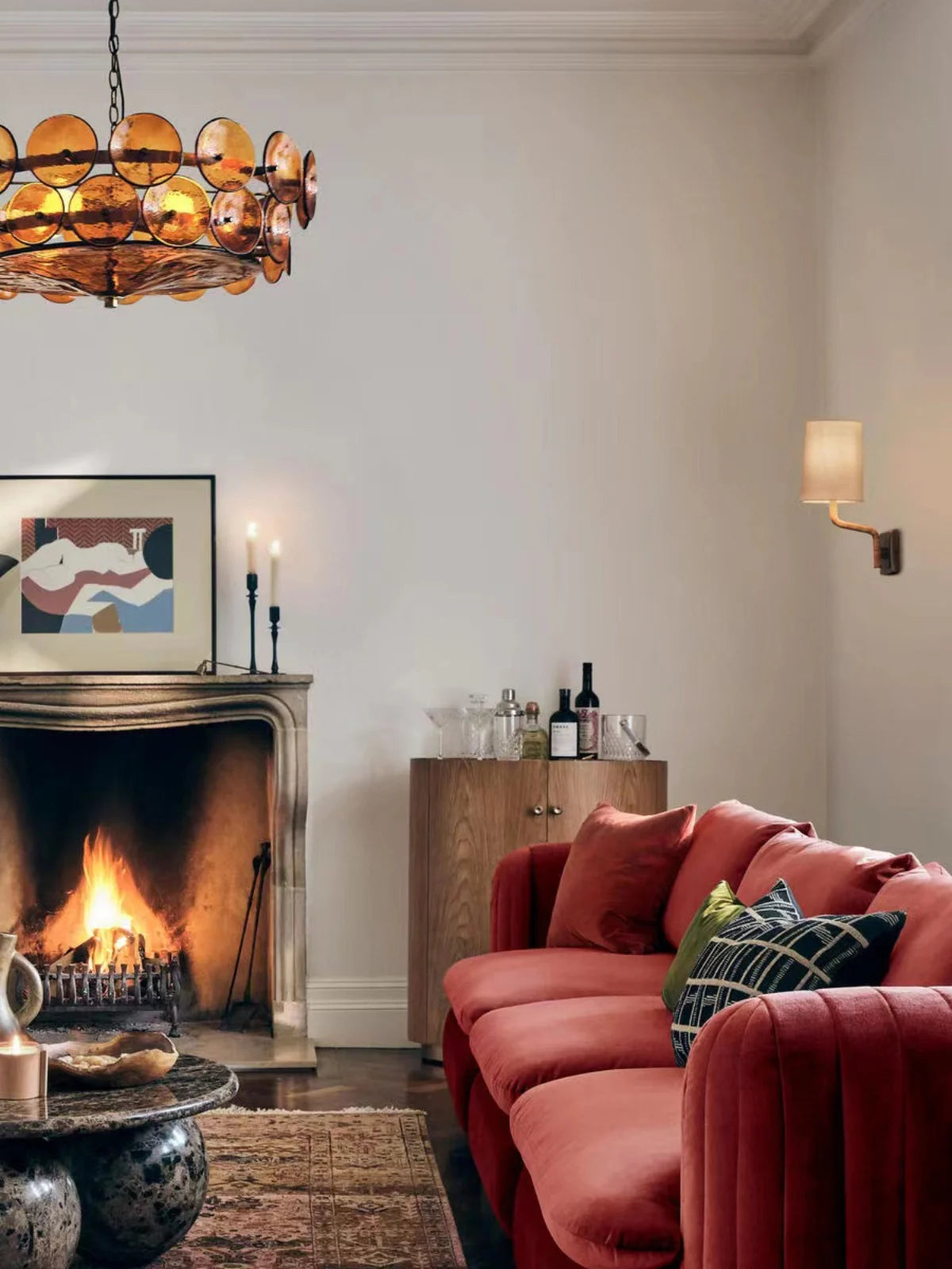 Lustrae Glass Chandelier