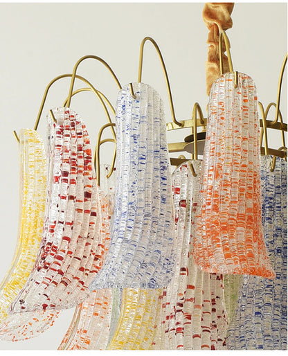 Venini Luxora Glass Chandeliers