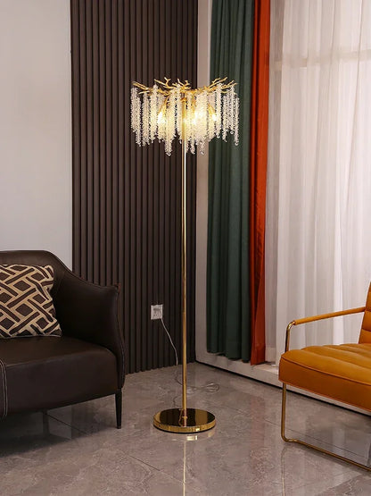K9 Crystal LED Floor Lamp