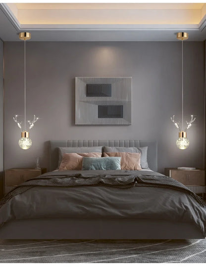 Luminora Bubble  Deer  Chandelier