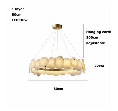 MARVELLUX Marble Chandelier