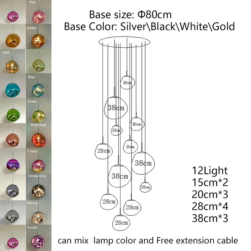 Melt Round Pendant System