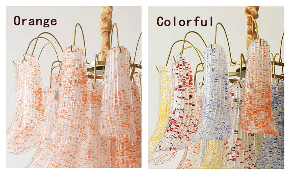 Venini Luxora Glass Chandeliers