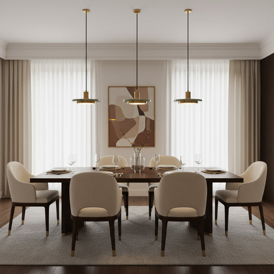 Postmodern Marble Pendant