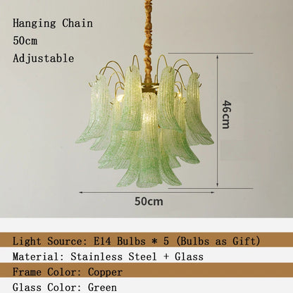 Venini Luxora Glass Chandeliers