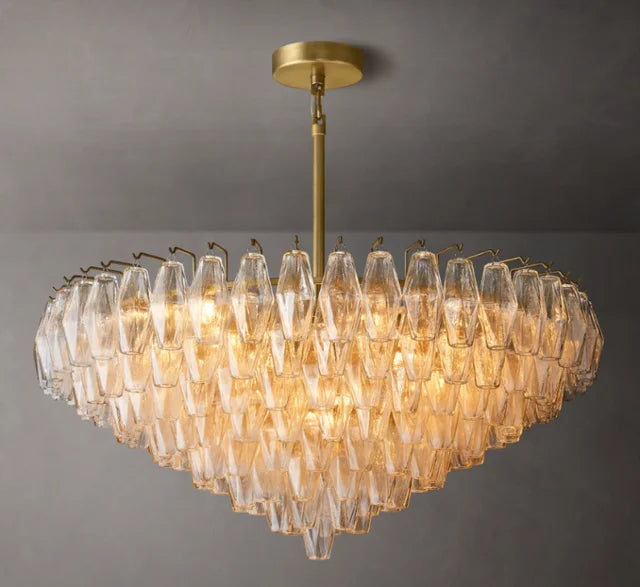Aurelia Glass Chandelier