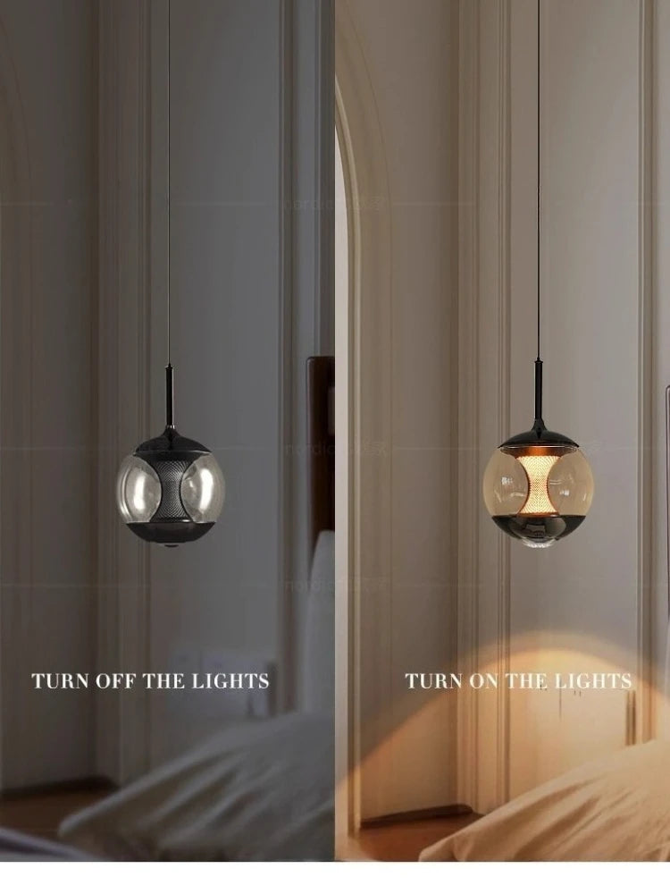 Italian Glass Pendant Light