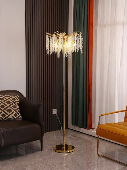 K9 Crystal LED Floor Lamp