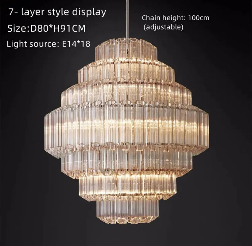 Lumis Cascade Chandelier