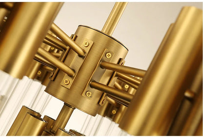 Aurora Blossom Glass Chandelier