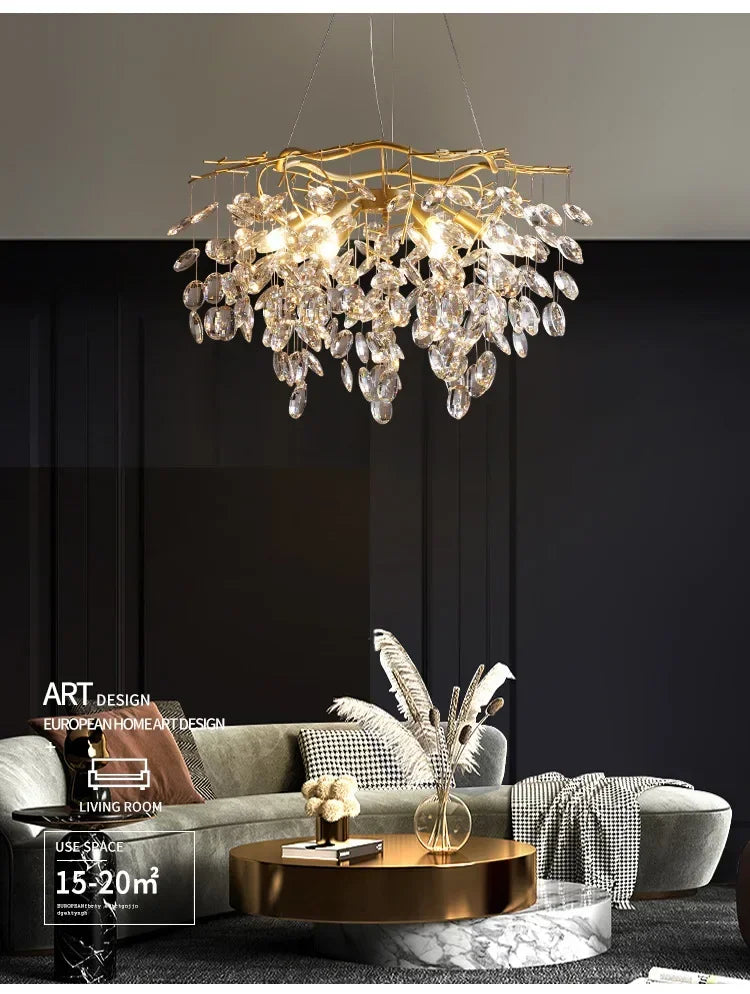 Aureliére Crystal Chandelier