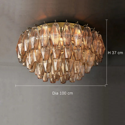 Aurelia Glass Chandelier