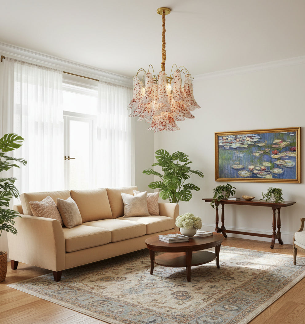 Venini Luxora Glass Chandeliers