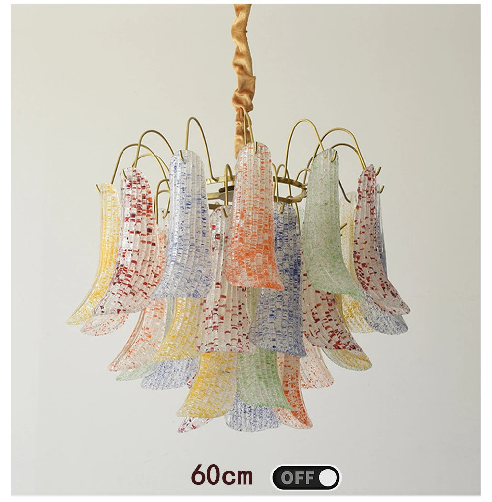 Venini Luxora Glass Chandeliers