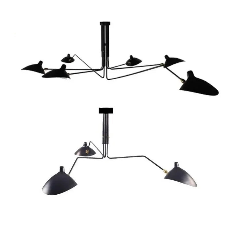 Vertex Orbit Spider Arm Ceiling light