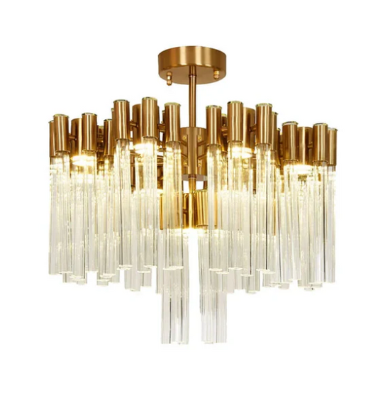 Aurora Blossom Glass Chandelier