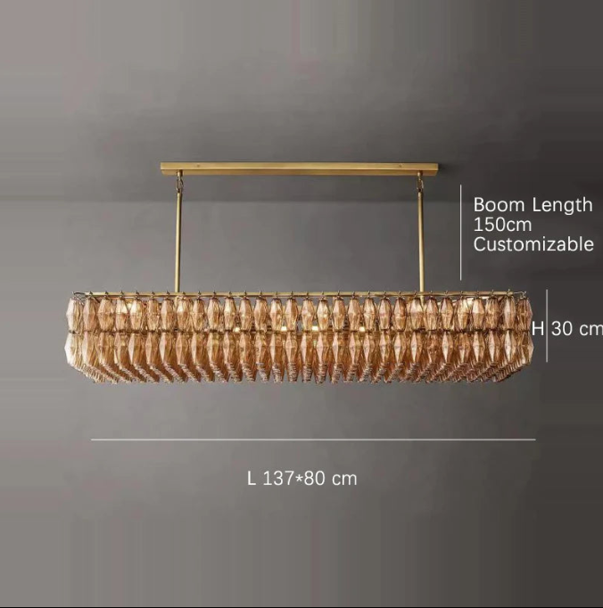 Aurelia Glass Chandelier