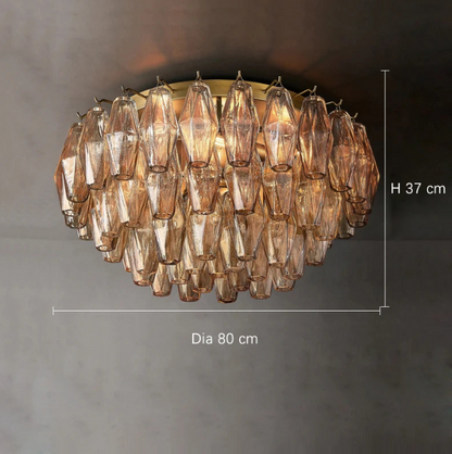 Aurelia Glass Chandelier