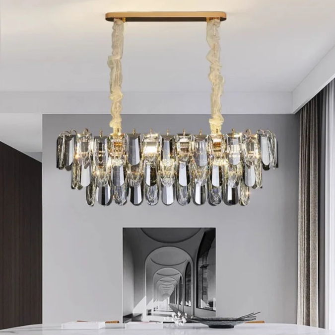 Lustra Nova Crystal Cascade Chandelier