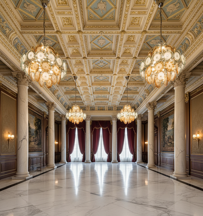 Aurora Disc Art Deco Crystal Chandelier