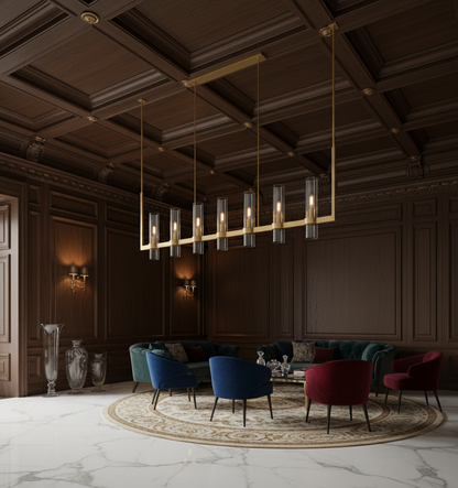 Aurelius  Glass Chandelier